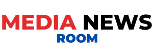 media news room logo dark