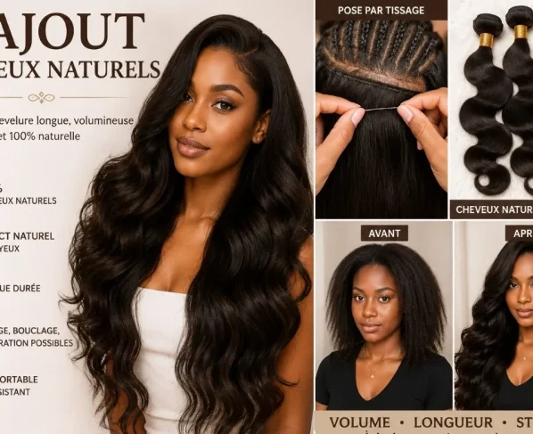 rajout de cheveux